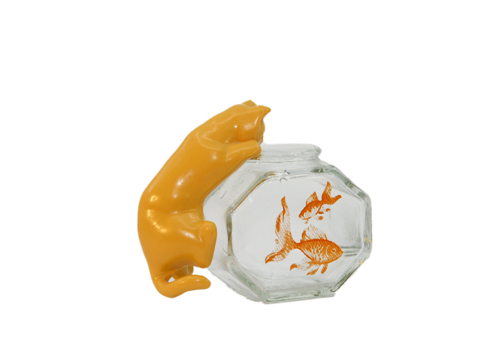 Avon-Curious Kitty Cologne Decanter