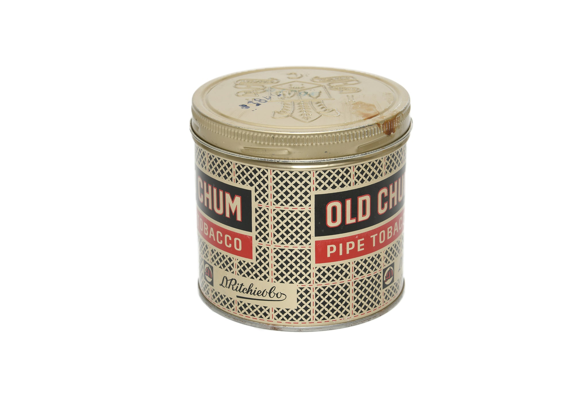 old chum tobacco Old Chum Pipe Tobacco Can – CertiMart Inc