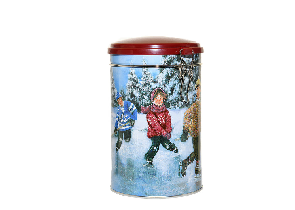 Tim Hortons Coffee Canister- Skating Pond # 003