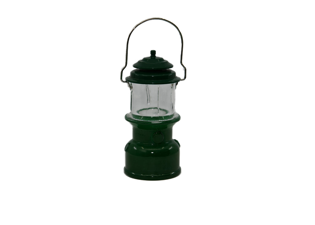 Avon-Green Coleman Lantern Decanter