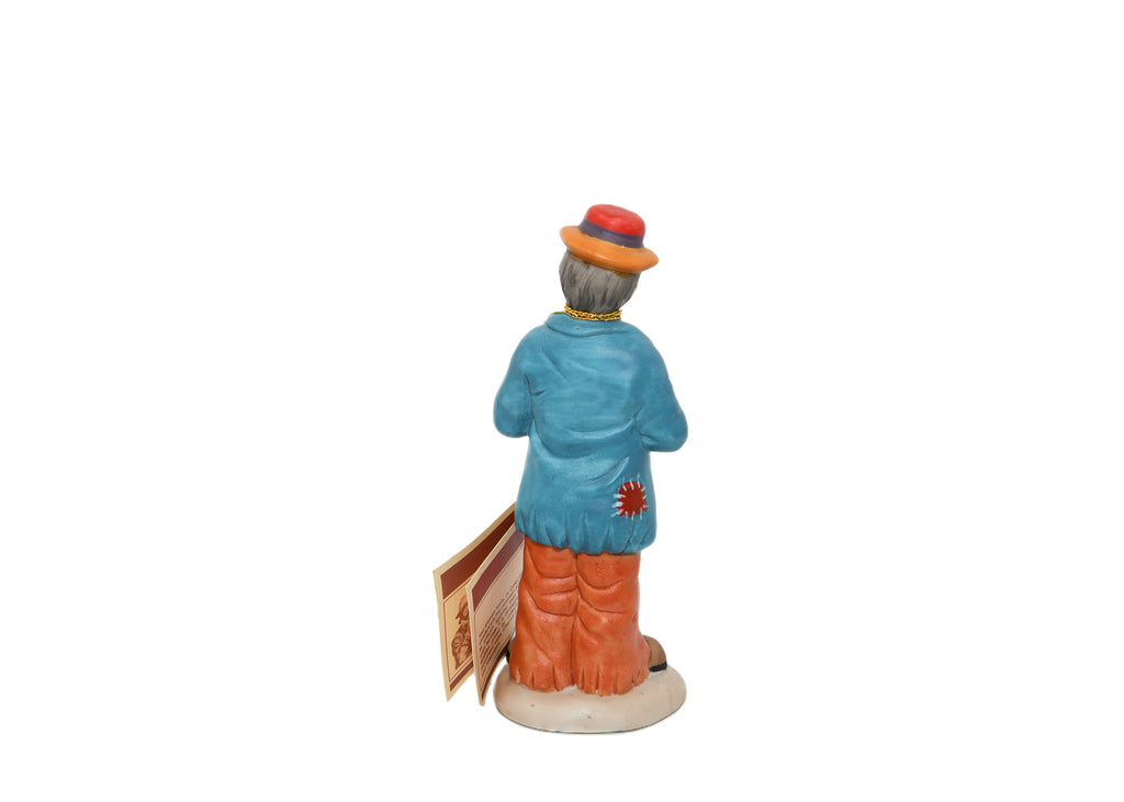 Emmett Kelly Jr Figurine Collection Clown Blue Coat