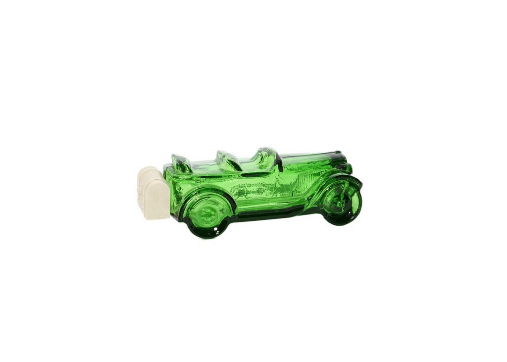 Avon-Green Roadster Car Decanter