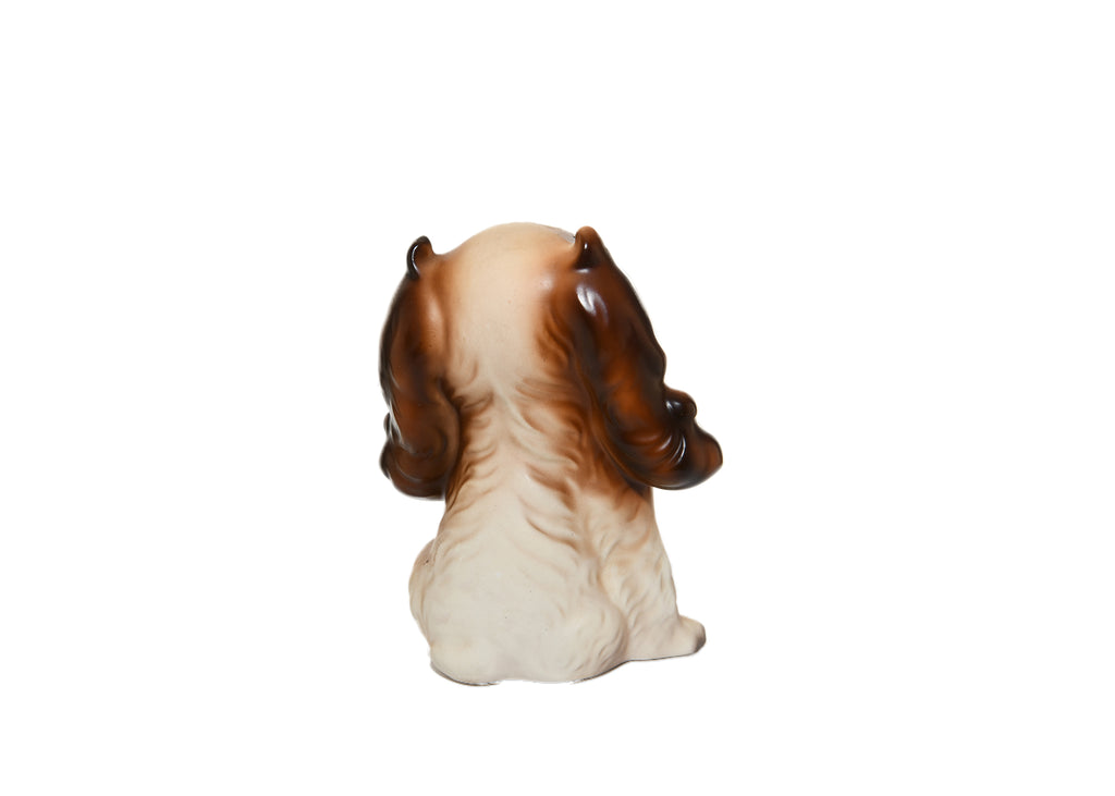 Vintage Ceramic Brown Puppy Dog