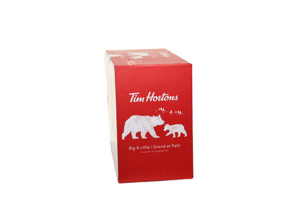 Tim Hortons Big Bear And Little Bear Coffee Mug Set