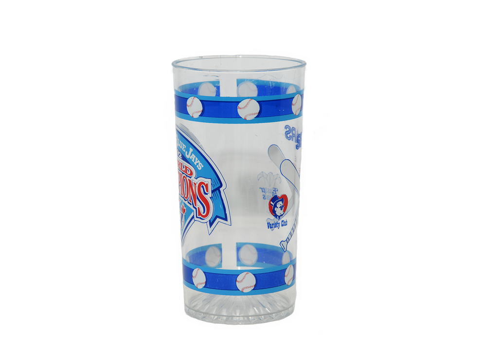 Toronto Blue Jays Plastic Glass-World Series 1992