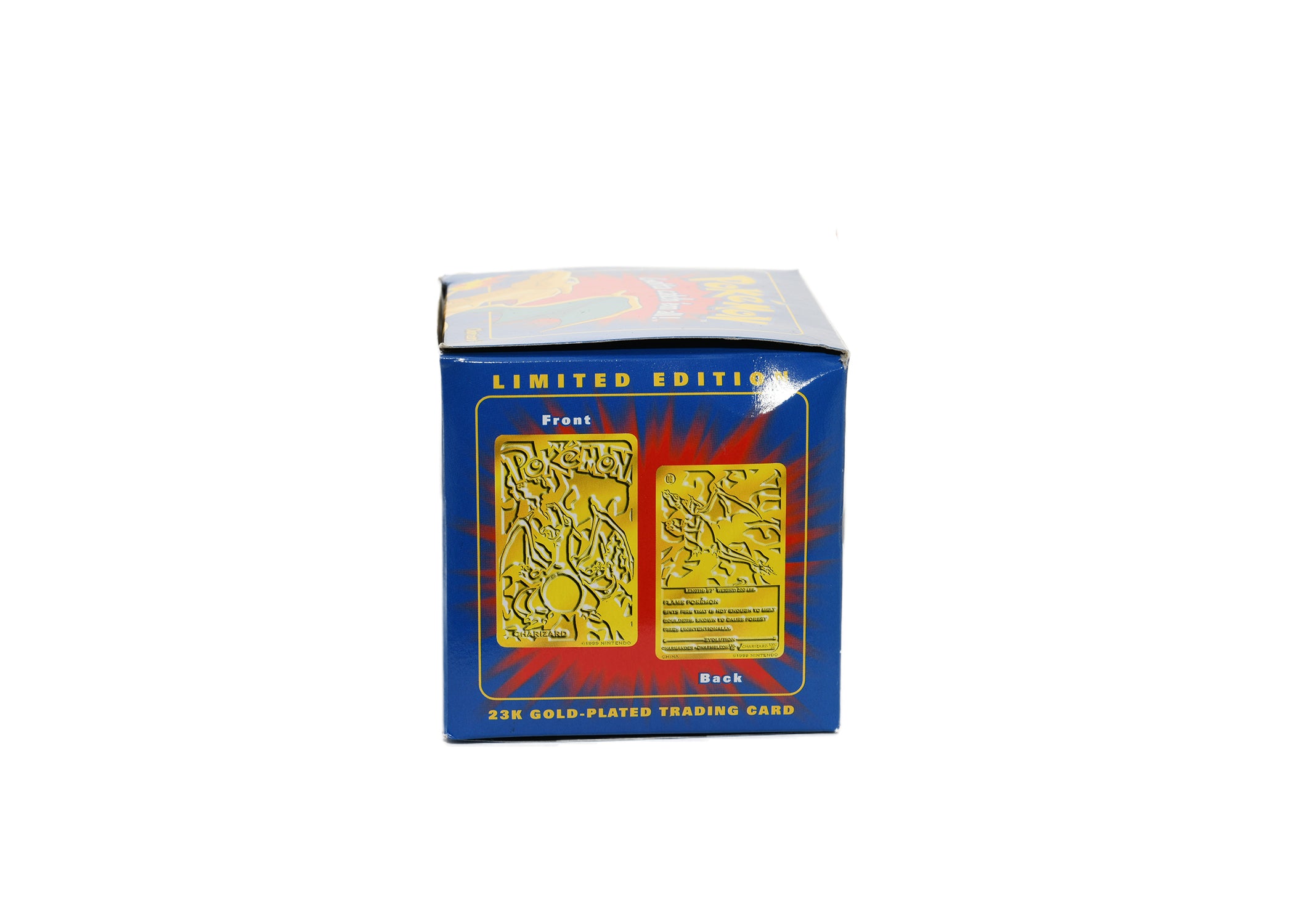 Pokemon-Charizard-23K Gold Plated Trading Card 1999 CertiMart Inc. Pokemon-Charizard-23K Gold Plated Trading Card 1999 CertiMart Inc.