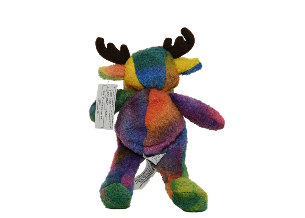 Creature Comforts Rainbow Moose Plush Doll