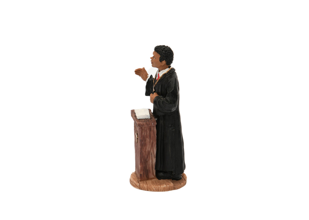 Vintage African American Preacher Figurine