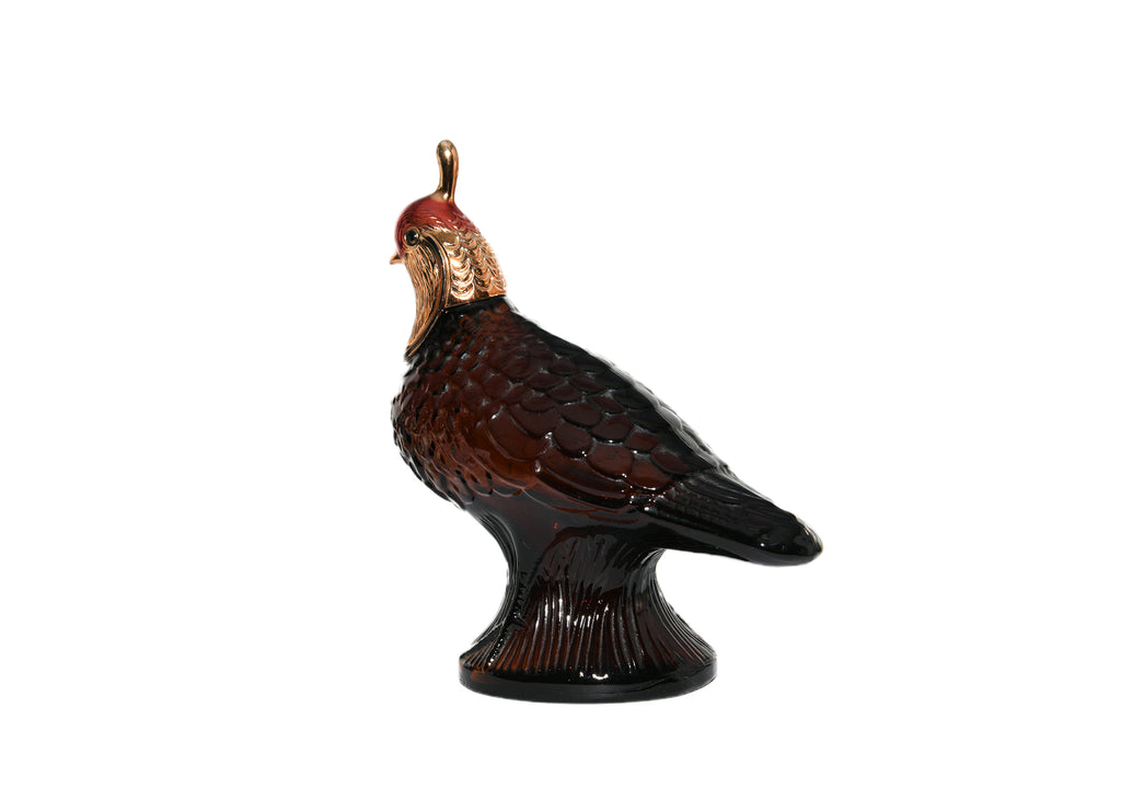 Avon-Quail Glass Decanter