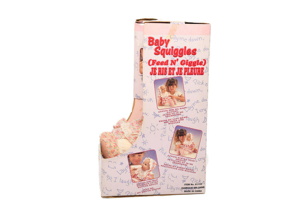 Baby Squiggles Doll (Feed N Giggle) English-French Packaging NIB