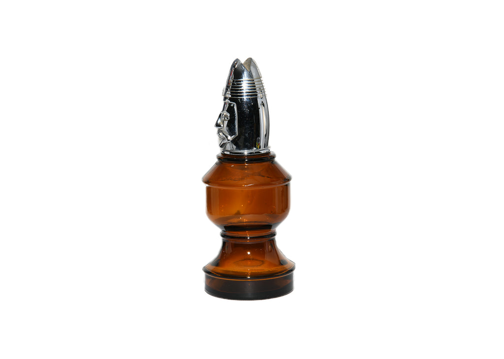 Avon-Chess Piece-"Bishop" Glass Decanter