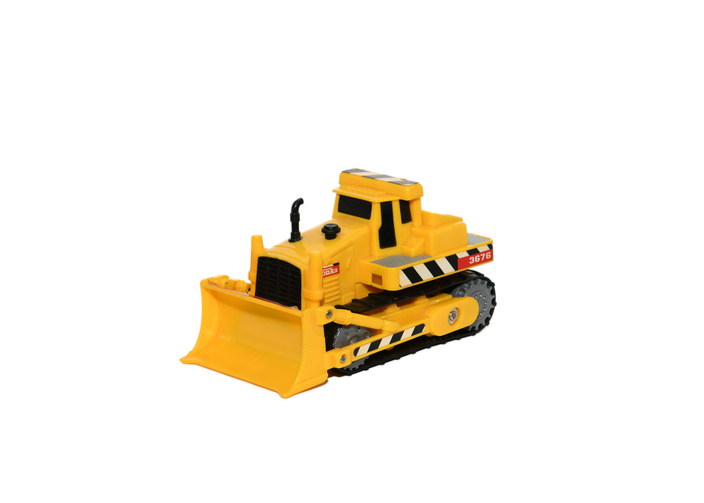 Tonka- Battery Operated Plastic Bulldozer -Hasbro 2000