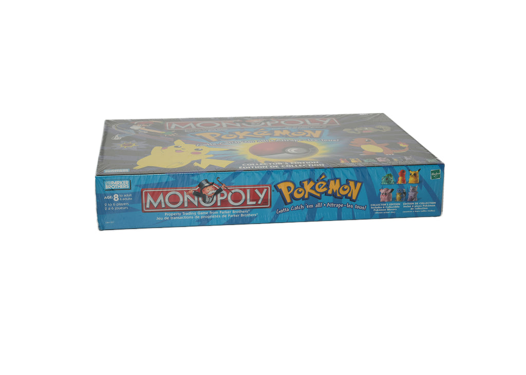 Pokemon-Monopoly-Collector's Edition English-French Packaging 1999 NIB