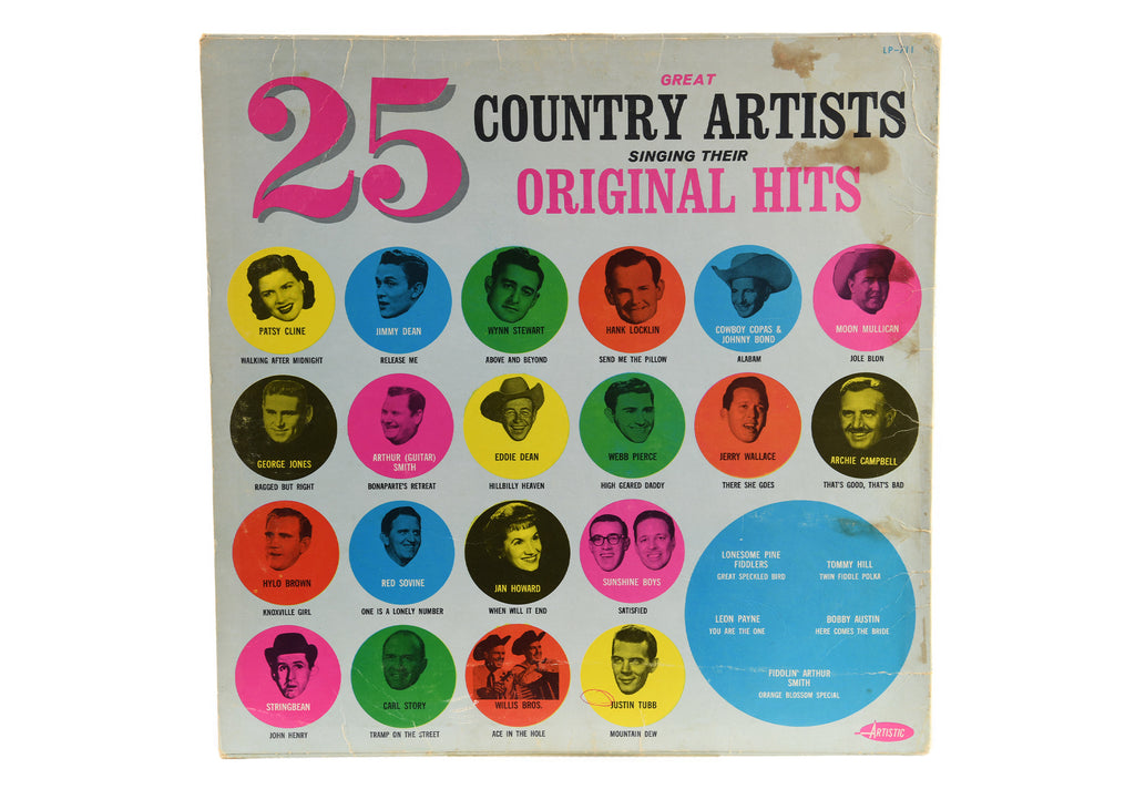 Various - 25 Great Country Artists Singing Their Original Hits