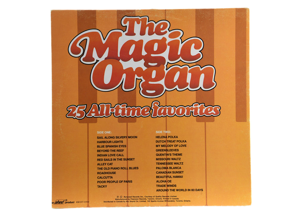 The Magic Organ    -   25 All-Time Favorites