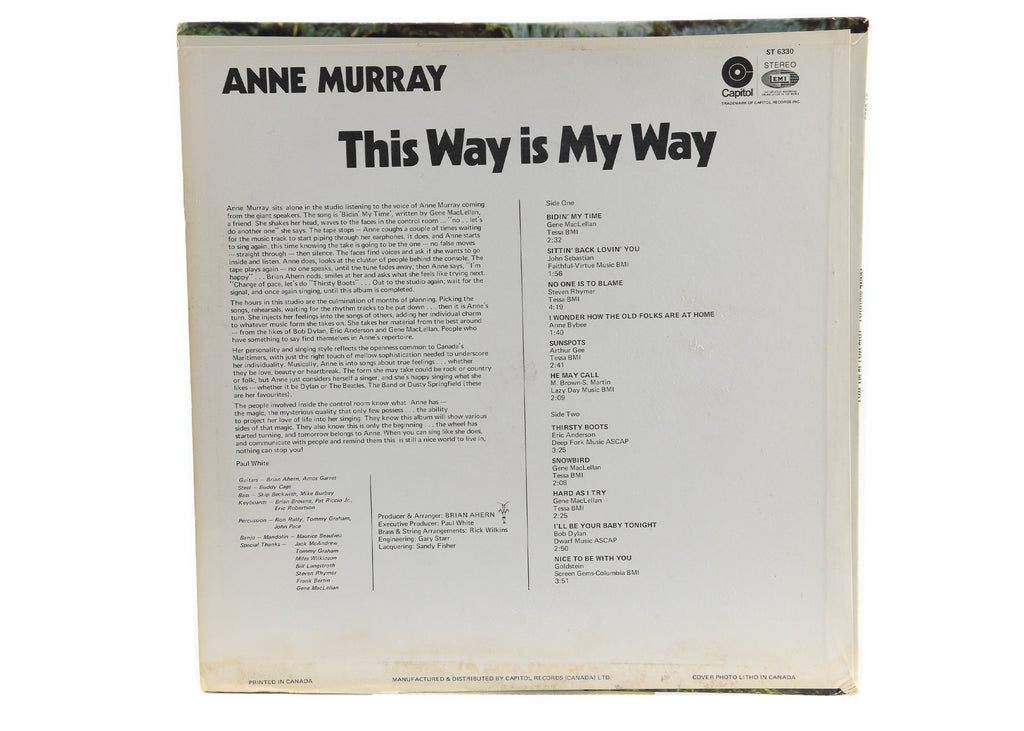 Anne Murray - This Way Is My Way