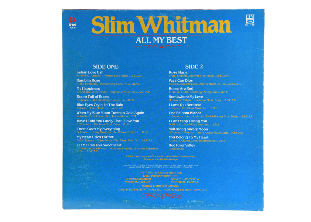 Slim Whitman - All My Best