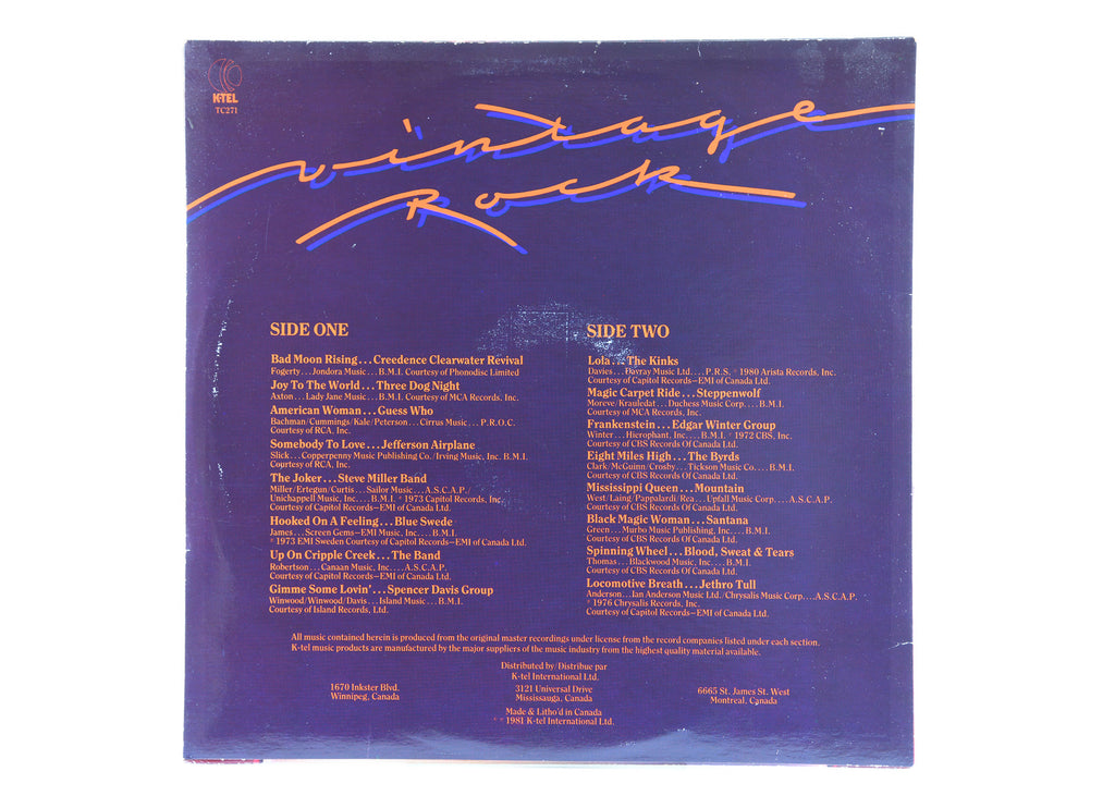 Various  - Vintage Rock
